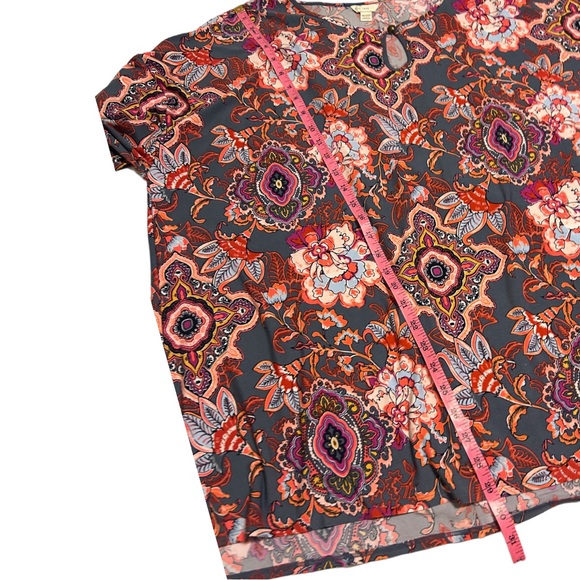 Est 1945 women’s floral blouse size 18-20 - Picture 6 of 6